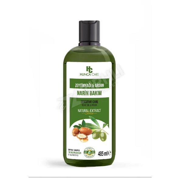 2 ADET Hunca Zeytinyağı & Argan Şampuan 485 Ml ürün görseli 1