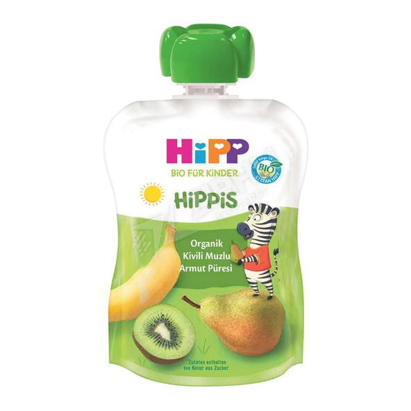 2 ADET Hipp Organik Kivili Muzlu Armut Püresi 100 Gr ürün görseli 1