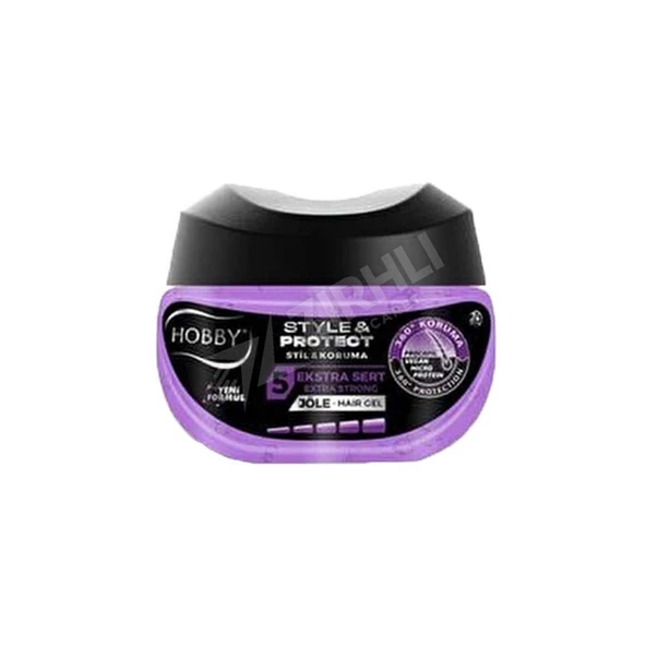 2 ADET Hobby S&P Extra Sert Saç Jeli 400 Ml ürün görseli 1