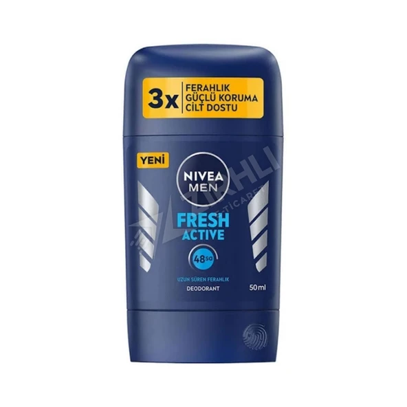 2 ADET Nivea Stick Deodorant Fresh Erkek 50Ml ürün görseli 1