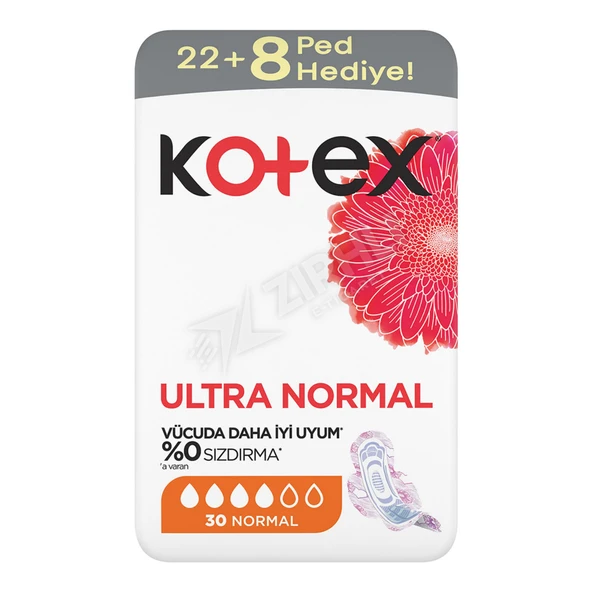 2 ADET Kotex Ultra Dev Eko Normal 30'lu ürün görseli 1