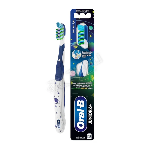 2 ADET Oral- B Çocuk 6-12 Junior Diş Fırçası ürün görseli 1