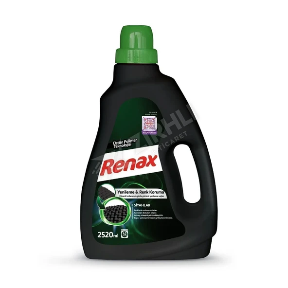 2 ADET Renax Sıvı Çamaşır Deterjanı Siyahlar 2520 Ml ürün görseli 1