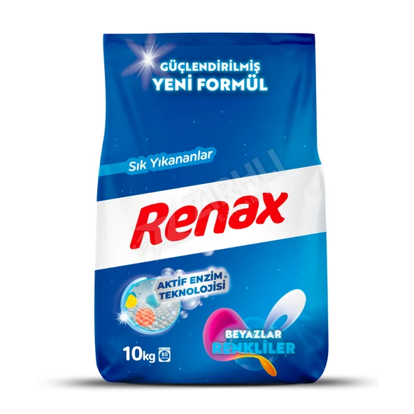 2 ADET Renax Matik Renkliler & Beyazlar 10 Kg ürün görseli 1