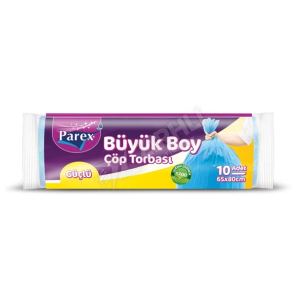 2 ADET Parex Güçlü Çöp Torbası Büyük Boy ürün görseli 1