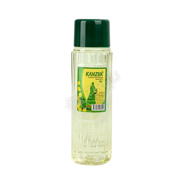 2 ADET Kanzuk Pet Şişede Limon Kolonyası 200 Ml ürün görseli 1