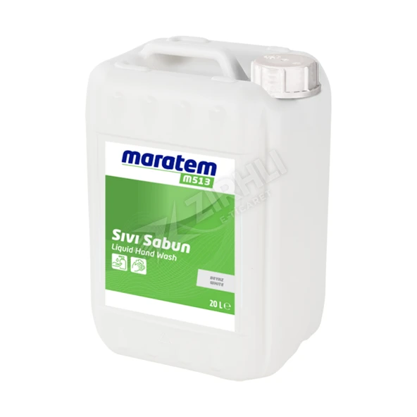 2 ADET Maratem M513 Sıvı Sabun Beyaz 20 Lt ürün görseli 1
