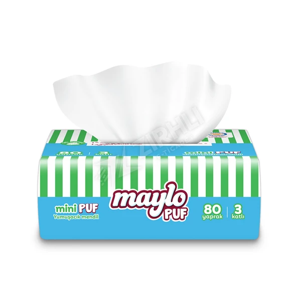 2 ADET Maylo Puf Mendil Mini 80'li ürün görseli 1