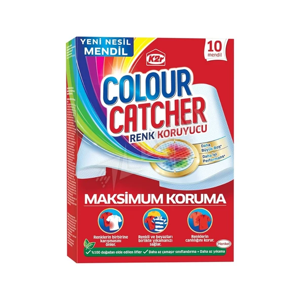 2 ADET K2r Colour Catcher Renk Koruyucu Mendil 10'lu ürün görseli 1