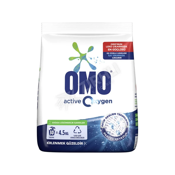 2 ADET Omo Actıve Oxygen 4.5 Kg ürün görseli 1