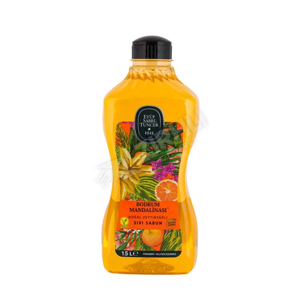 2 ADET Eyüp Sabri Tuncer Sıvı Sabun 1.5 Lt Bodrum Mandalinası ürün görseli 1