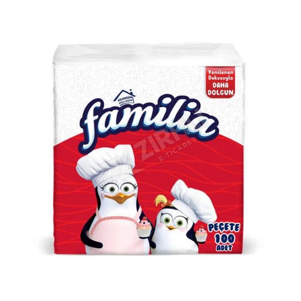 2 ADET Familia Peçete 30 X 30 100'Lü ürün görseli 1