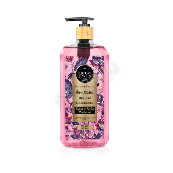 2 ADET Eyüp Sabri Tuncer Duş Jeli Love Kisses Pet Şişe 750 Ml ürün görseli 1