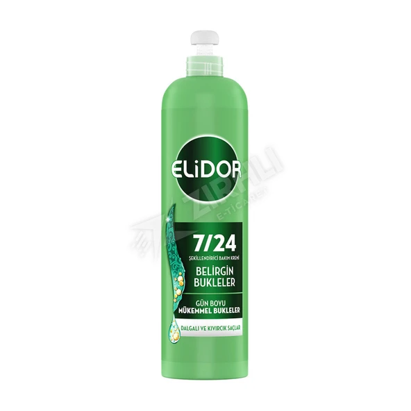2 ADET Elidor 7/24 Belirgin Bukleler Saç Kremi 240 Ml ürün görseli 1