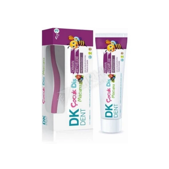 2 ADET Dk Dent Çocuk Diş Macunu + Diş Fırçalı Orman Meyveleri 50 Ml ürün görseli 1