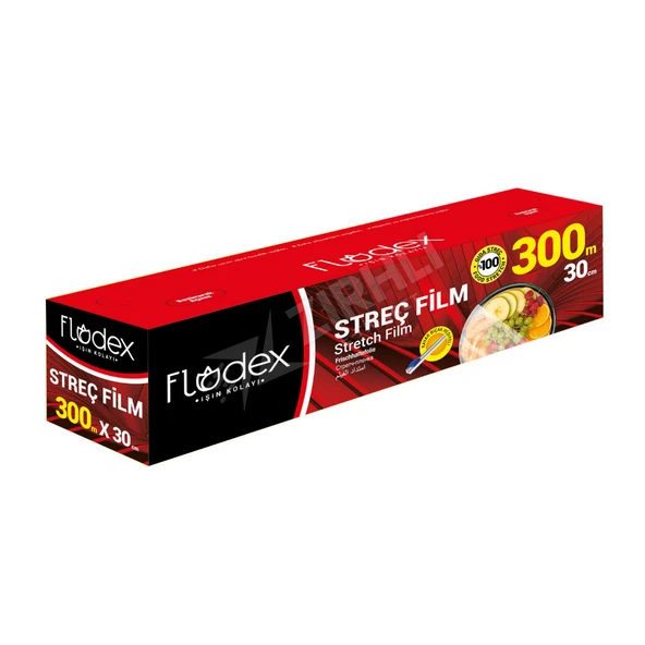 2 ADET Flodex Streç Film 300 Mt Bıçaklı ürün görseli 1
