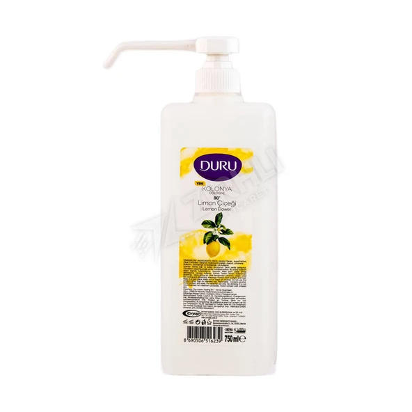 2 ADET Duru Kolonya Limon Pompalı 750 Ml ürün görseli 1