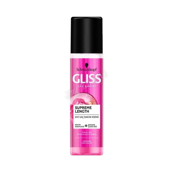2 ADET Gliss Supreme Length Sıvı Saç Kremi 200 Ml ürün görseli 1