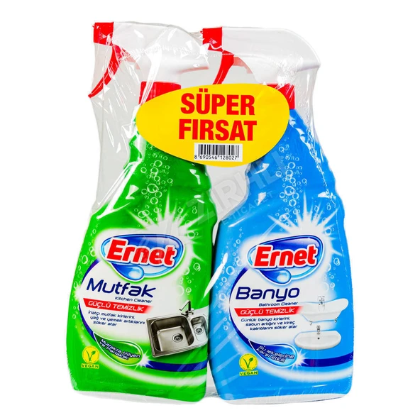 2 ADET Ernet Mutfak 750 Ml + Banyo 750 Ml ürün görseli 1