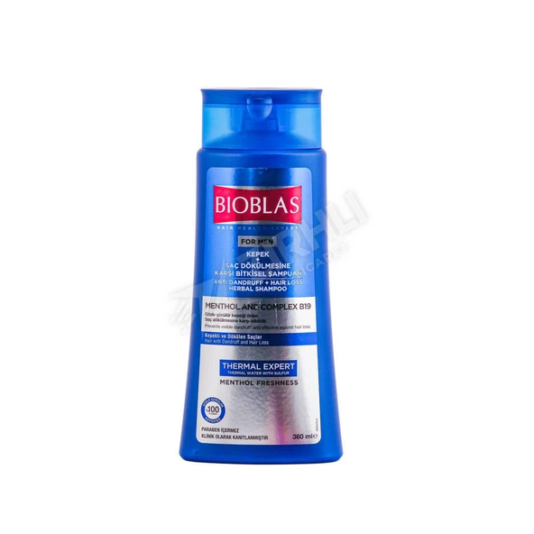 2 ADET Bioblas Men Kepek + Saç Dökülmelerine Karşı Şamp. 360 Ml ürün görseli 1