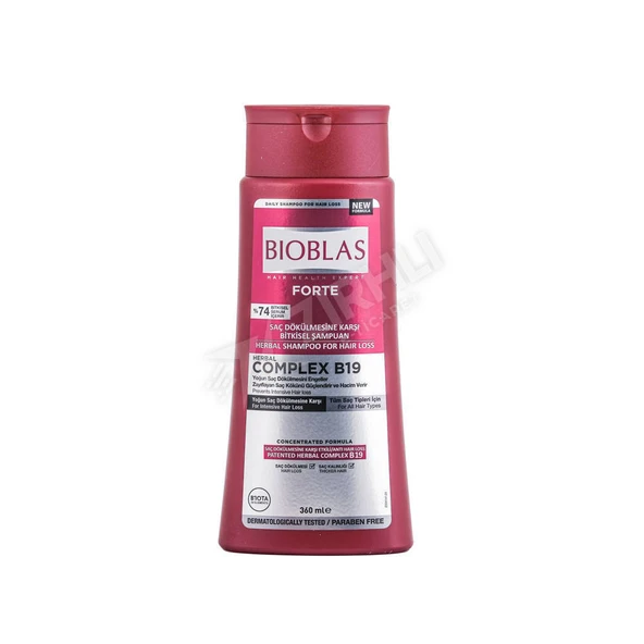 2 ADET Bioblas Forte Şampuan 360 Ml ürün görseli 1