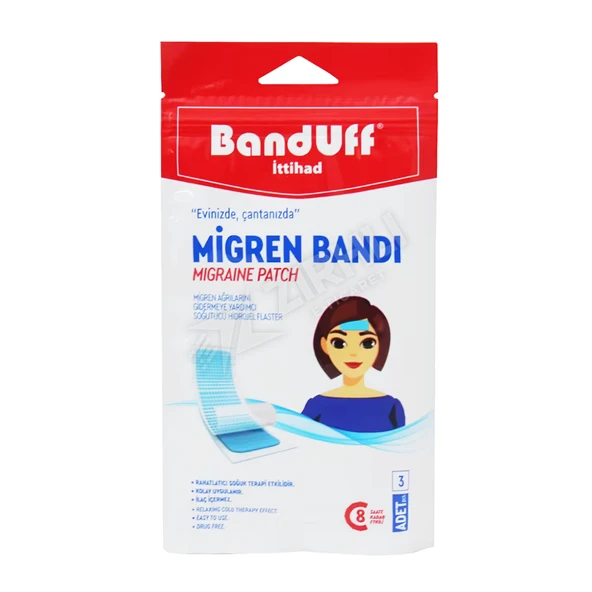 2 ADET Banduff Sağlık Migren Bandı ürün görseli 1
