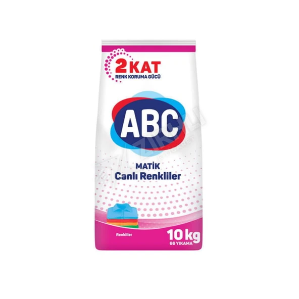 2 ADET Abc Matik Canlı Renkler 10 Kg ürün görseli 1