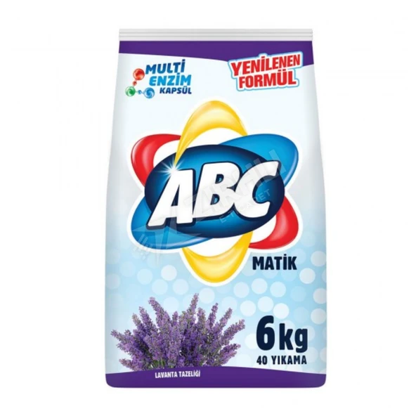 2 ADET Abc Matik Sık Yıkananlar 6 Kg ürün görseli 1