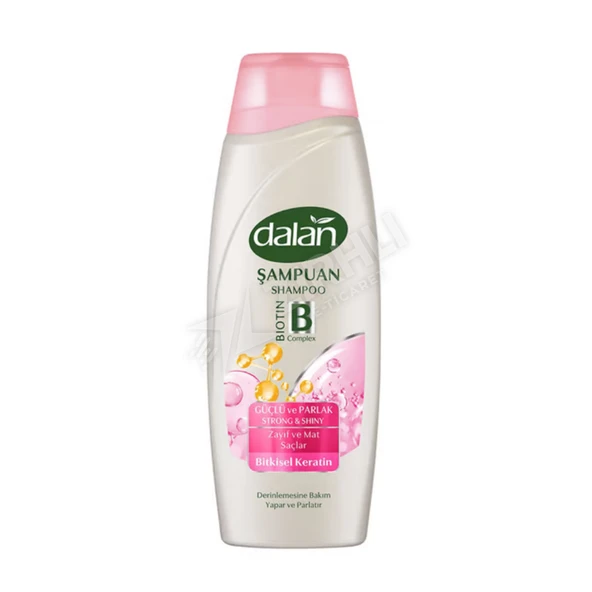 2 ADET Dalan Güçlü Ve Parlak Bitkisel Keratin Şampuan 450 Ml ürün görseli 1