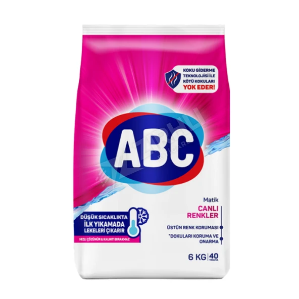 2 ADET Abc Matik Canlı Renkler 6 Kg ürün görseli 1