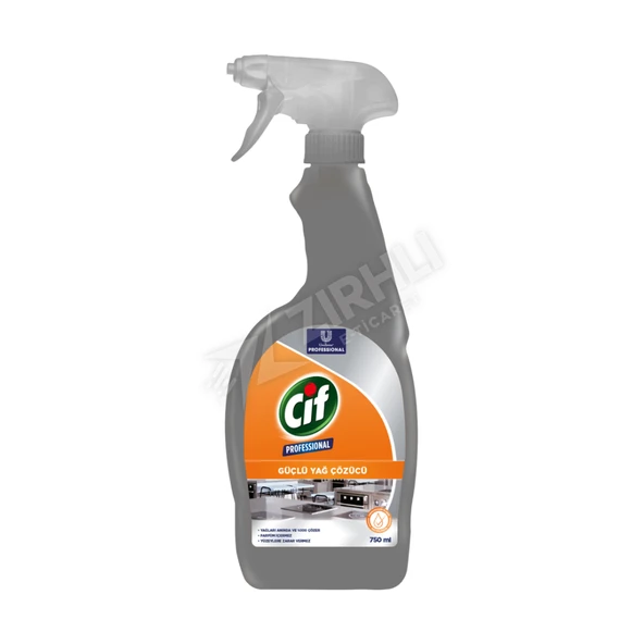 2 ADET Cif Pro Sprey Yağ Çözücü 750 Ml ürün görseli 1