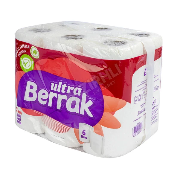2 ADET Berrak Kağıt Havlu 6'lı ürün görseli 1