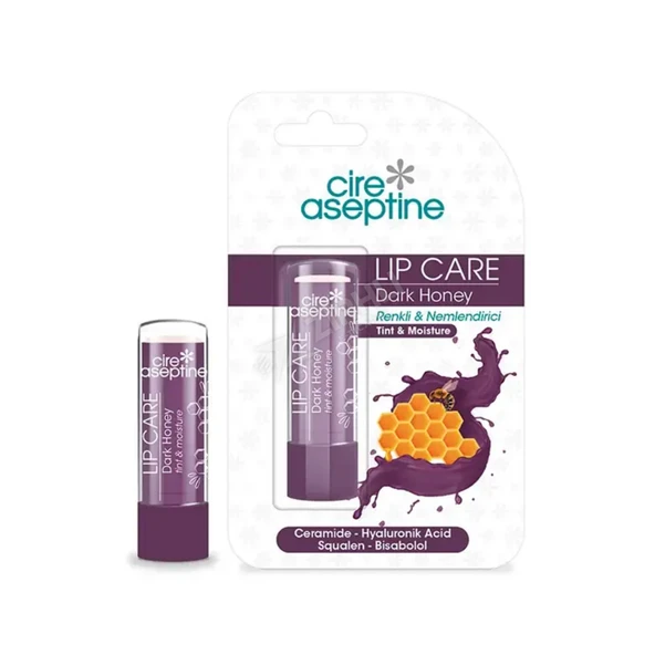 2 ADET Cire Aseptine Dudak Kremi  Dark Honey 4,5 Gr ürün görseli 1