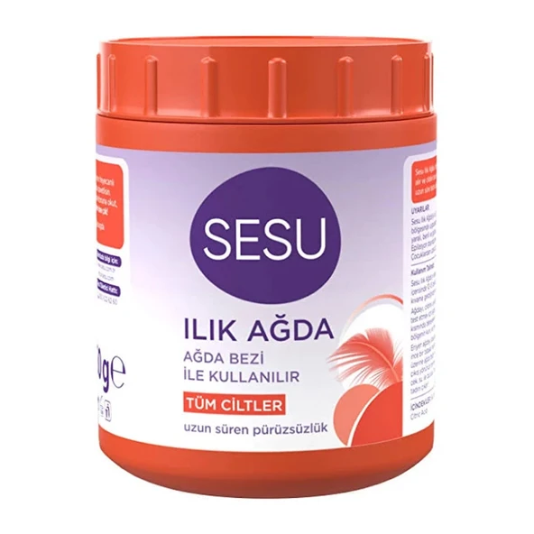 Sesu Ağda Ilık Turuncu 250 Gr. - Resim 3