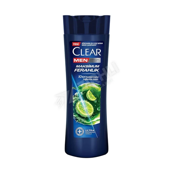 2 ADET Clear Şampuan Yağlı Saç Derisi İçin Kepeğe Karşı Etkili  350 Ml ürün görseli 1