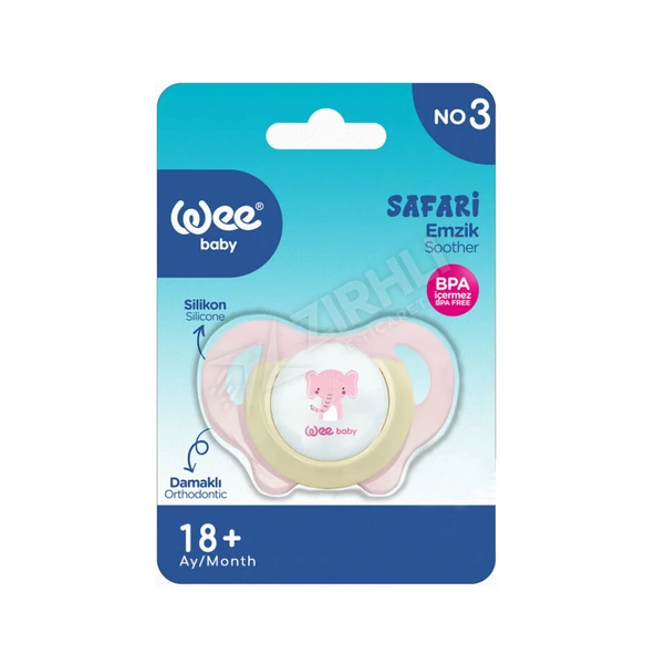 Wee Baby Safari Emzik No:3 ürün görseli 1