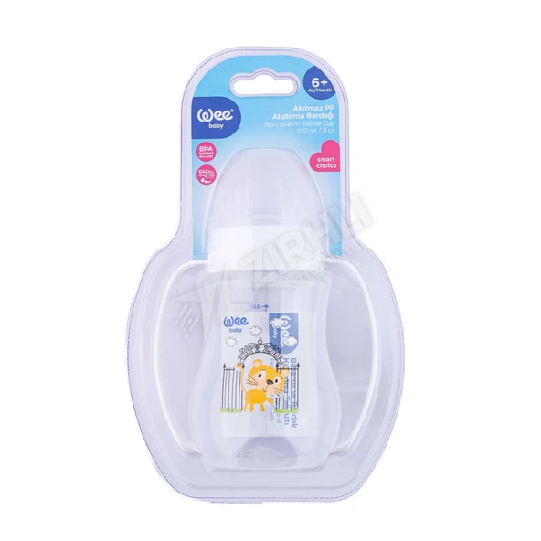 Wee Baby Akıtmaz Kulplu Pp Akıtmaz Bardak 250 Ml ürün görseli 1