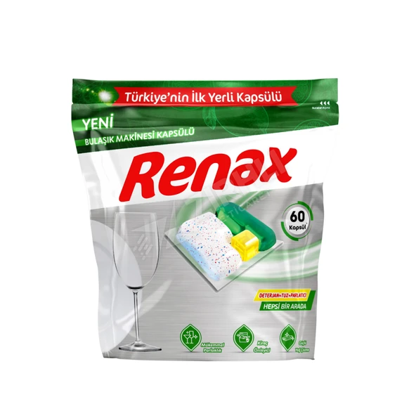 Renax Bulaşık Makinesi Kapsülü 60'lı ürün görseli 1