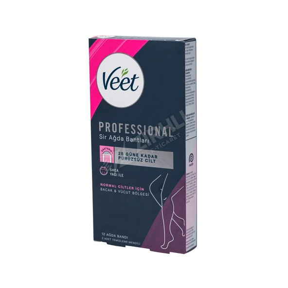 Veet Professıonal Ağda Bandı Normal 12'Li ürün görseli 1