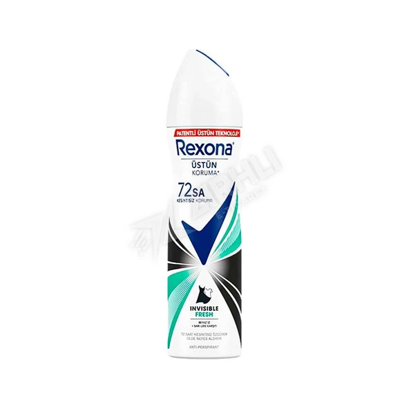 Rexona Deodorant Invisible Black White Fresh Women 150 Ml ürün görseli 1