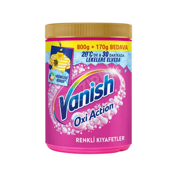 Vanish Oxi Leke Çıkarıcı Renkliler İçin 970 Gr ürün görseli 1