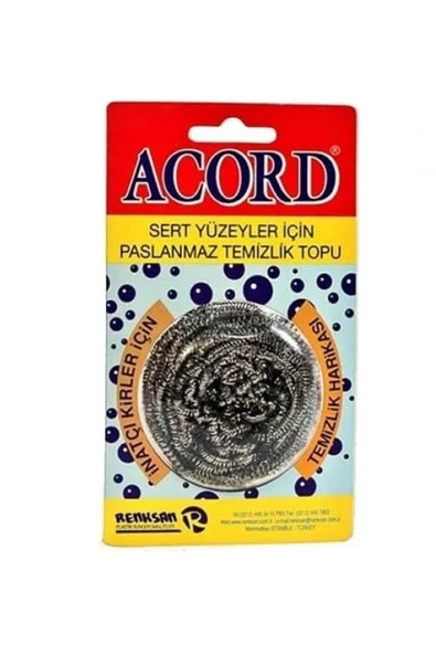 Acord Bulaşık Teli Paslanmaz Royaleks-NRX-F3001 ürün görseli 1