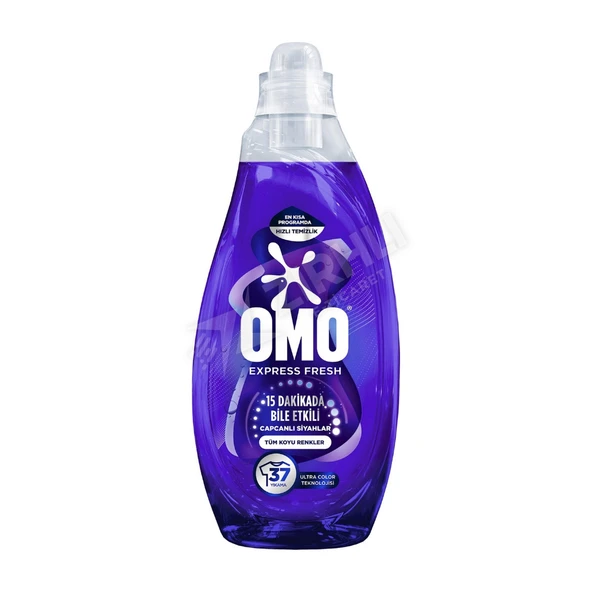 Omo Express Capcanlı Siyahlar Sıvı Deterjan 37 Yıkama 1480 Ml ürün görseli 1