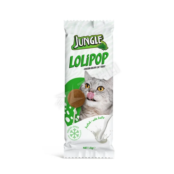 Jungle Kedi Lolipop Kefirli 1,5 Gr ürün görseli 1