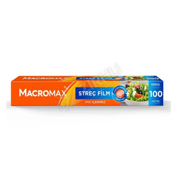 Macromax Streç Film 100 Mt ürün görseli 1