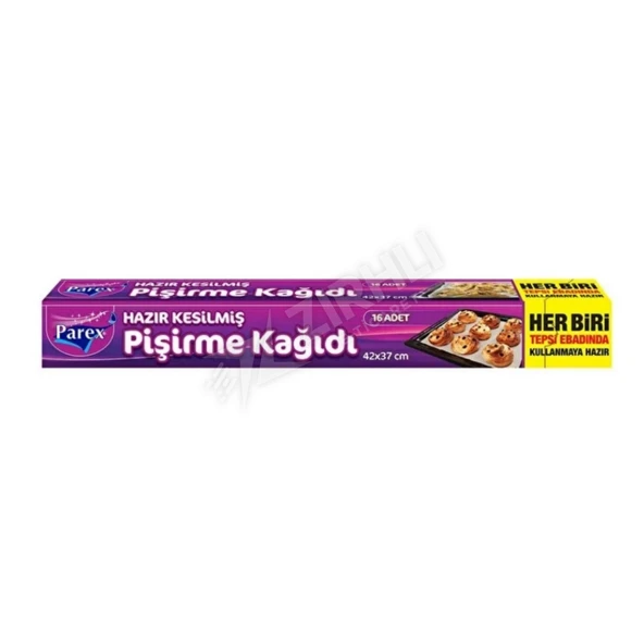 Parex Hazır Kesilmiş Pişirme Kağıdı 16 Lı ürün görseli 1