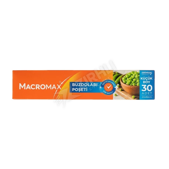 Macromax Buzdolabı Poşeti Küçük Boy 30 Adet ürün görseli 1