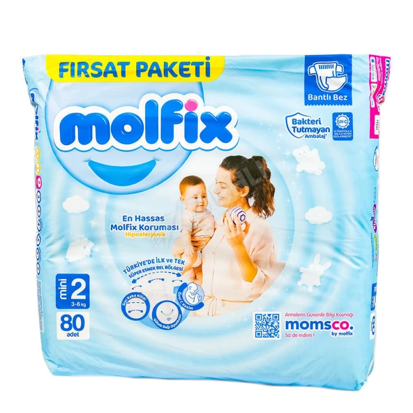 Molfix Fırsat Paketi (2 No) Mını 80Li ürün görseli 1