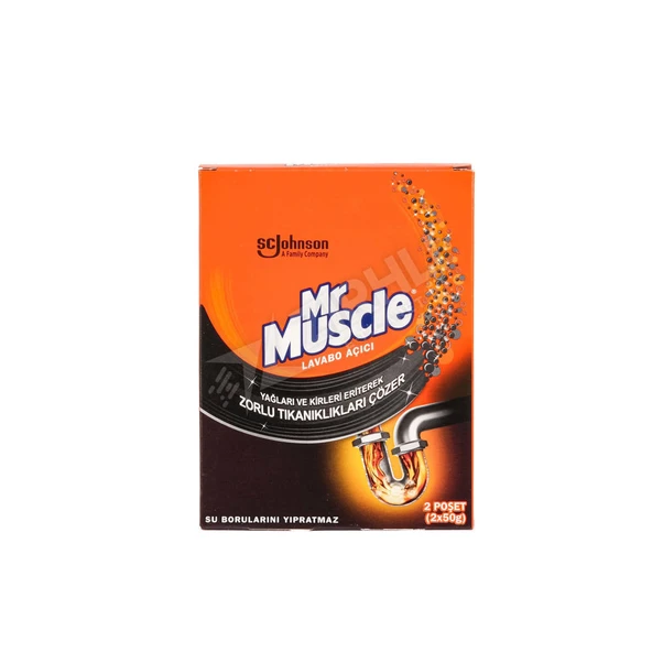 Mr.Muscle Lavabo Açıcı Toz Granül 2 Li 50 Gr ürün görseli 1