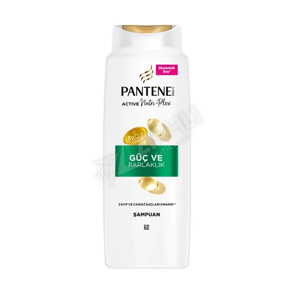 Pantene Şampuan Güç Ve Parlaklık 625 Ml ürün görseli 1